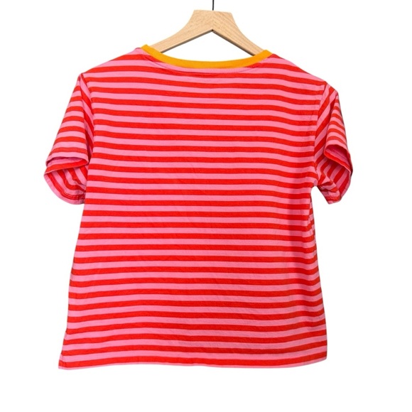 Striped Colorblock Tee - Picture 6 of 6